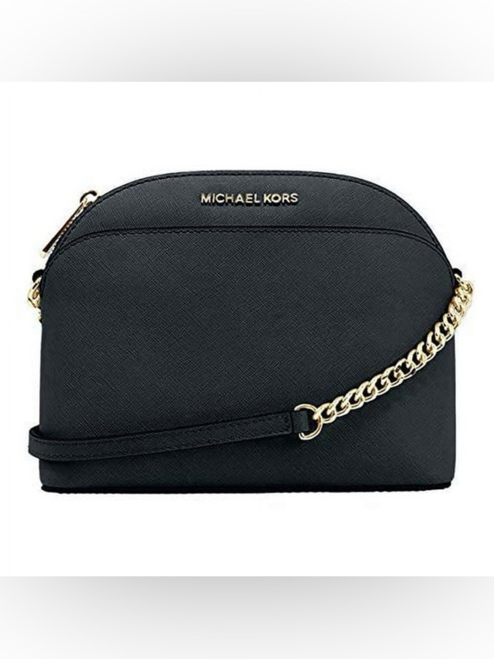 Michael Kors Black and Gold Crossbody Bag